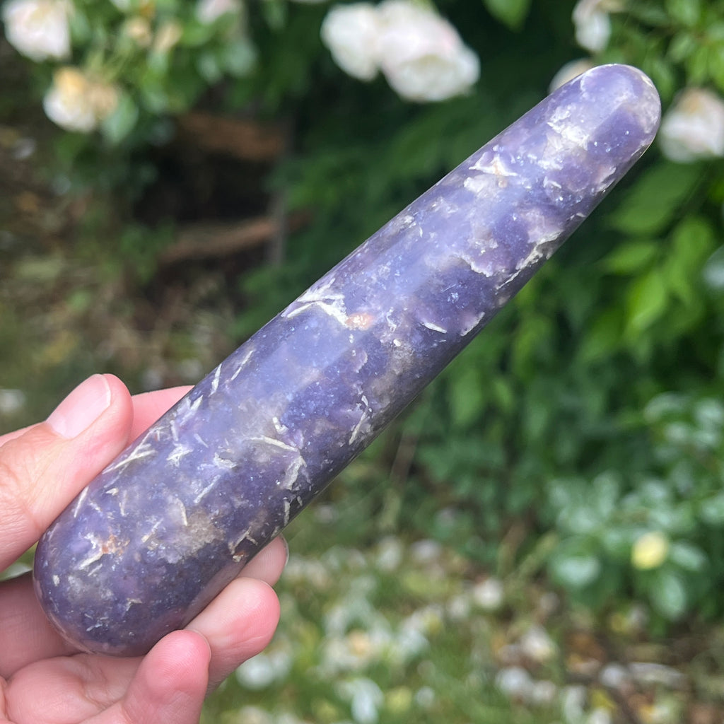 Bagheta Lepidolit din Madagascar m1, pietre semipretioase - druzy.ro 1 