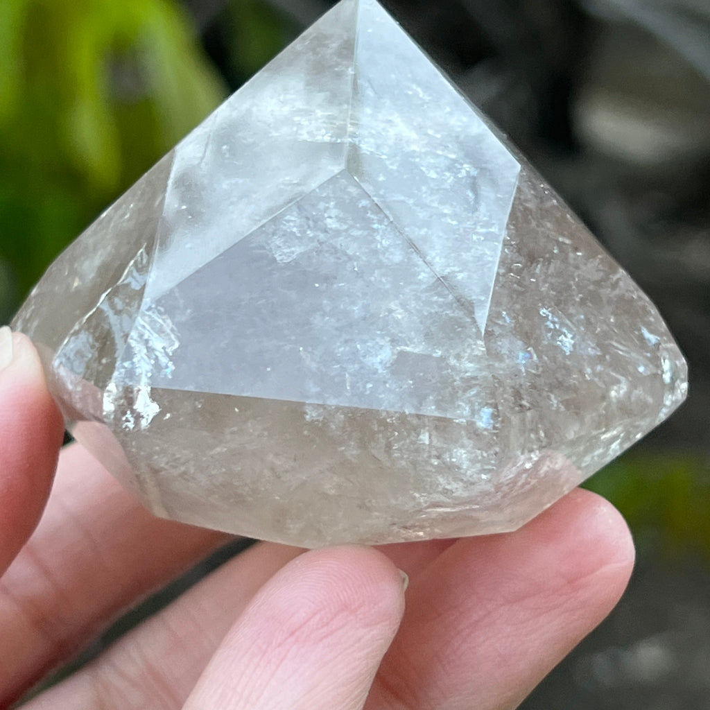 Cuart fumuriu forma diamant model 5, pietre semipretioase - druzy.ro 5 