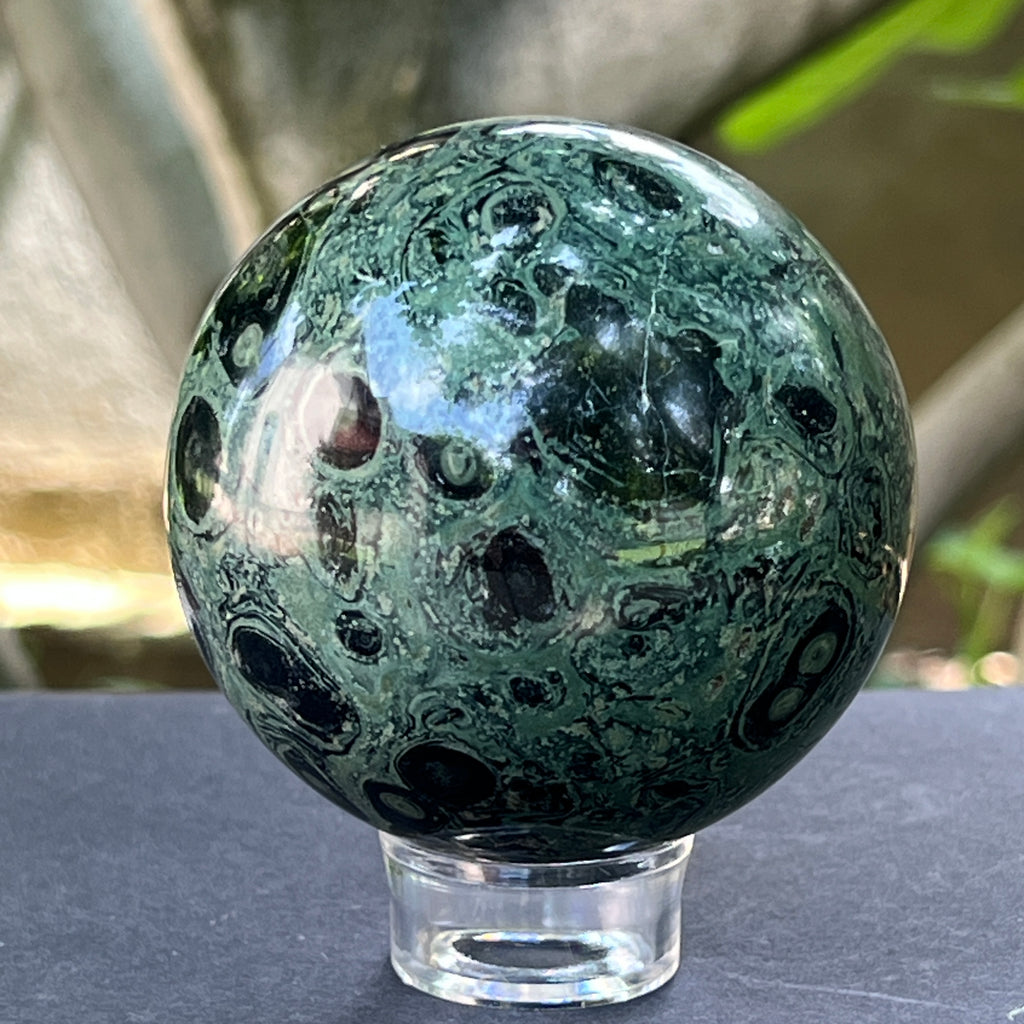 Sfera jasp kambaba Madagascar | Model 5, pietre semipretioase - druzy.ro 7 