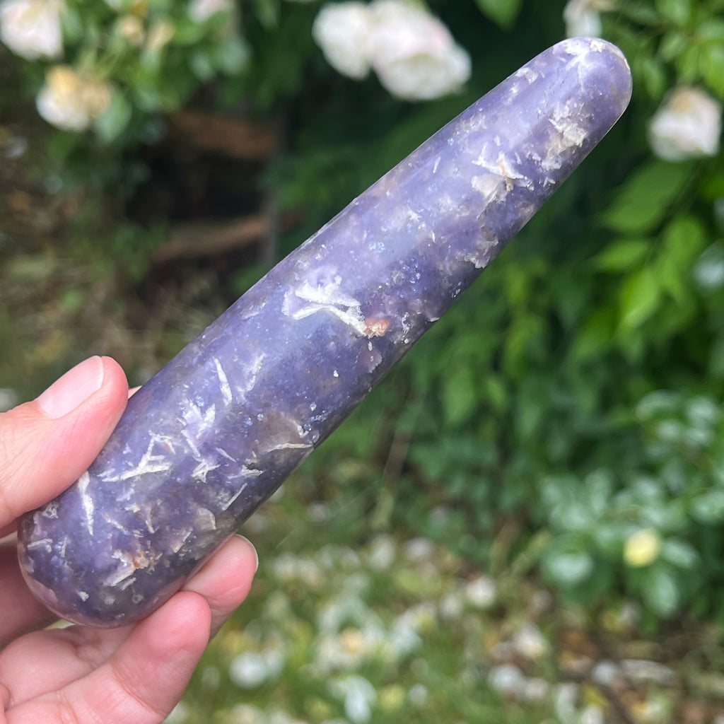 Bagheta Lepidolit din Madagascar m1, pietre semipretioase - druzy.ro 4 