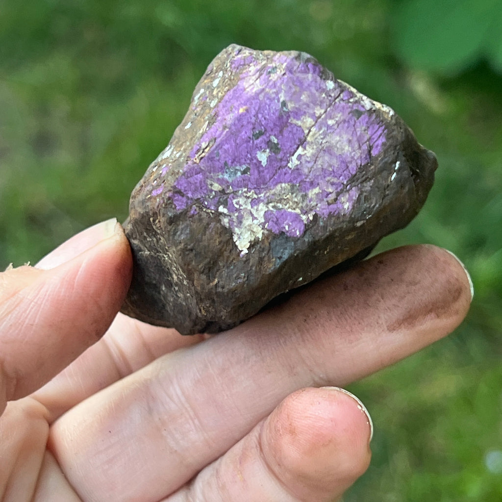Purpurit piatra bruta model 4a/7, pietre semipretioase - druzy.ro 5 