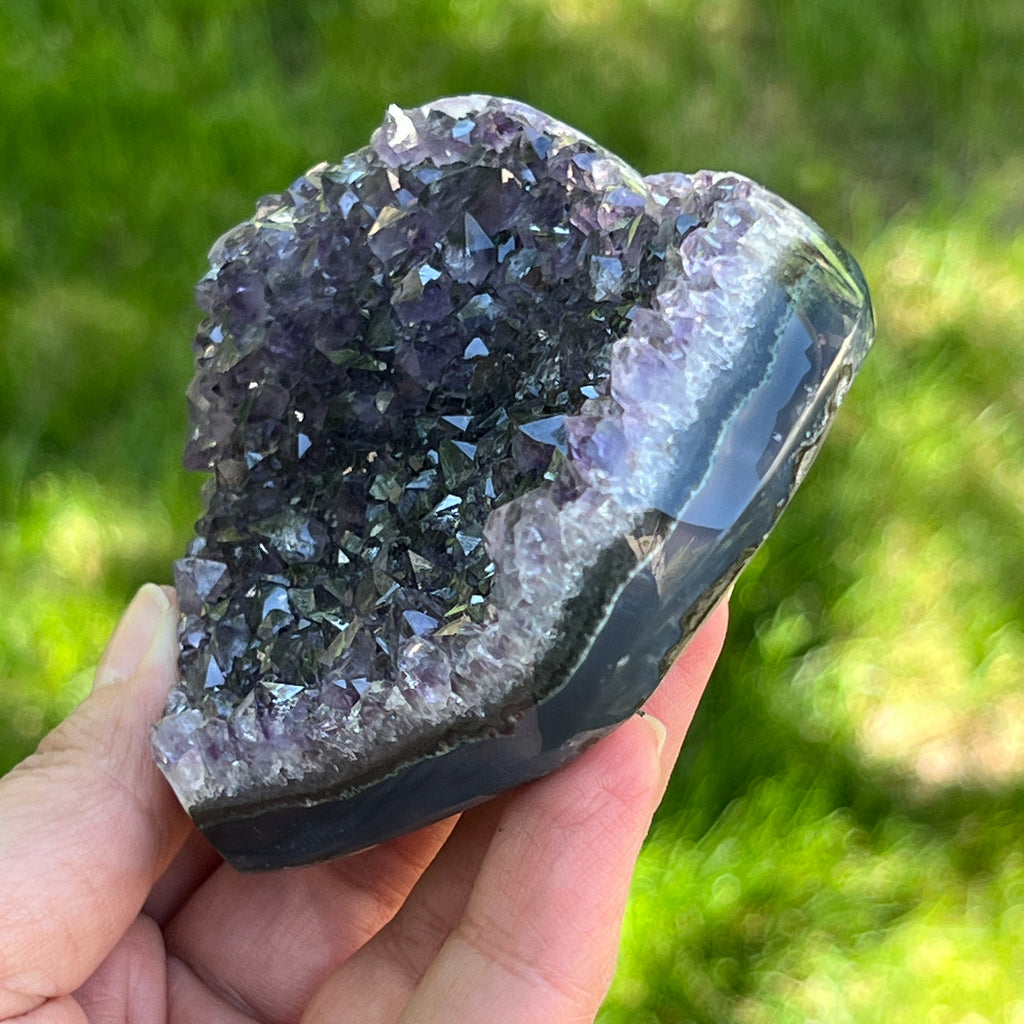 Inima ametist model 14, pietre semipretioase - druzy.ro 2 