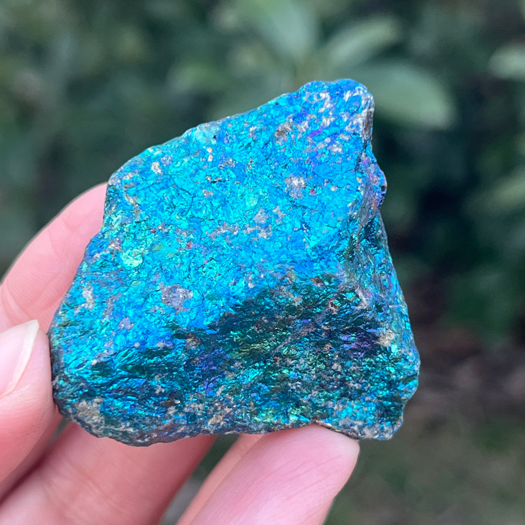 Calcopirita iridescentă din Mexic model 8, pietre semipretioase - druzy.ro 1 