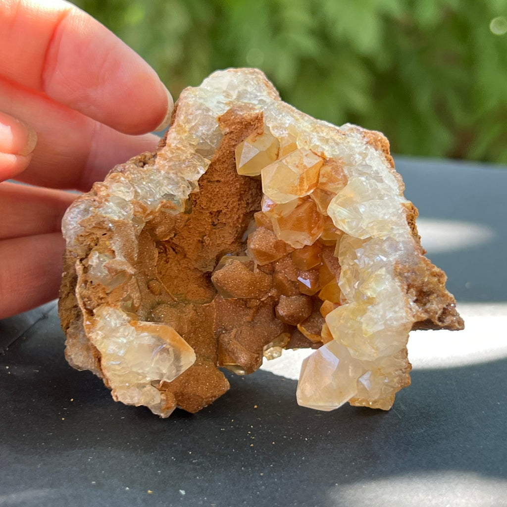 Cluster cuart lamaie, golden healer 5A/9, Zambia, pietre semipretioase - druzy.ro 4