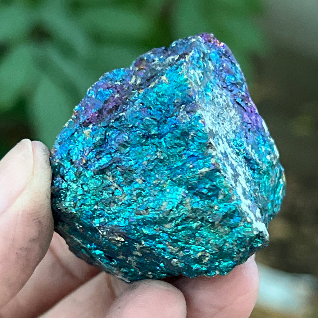 Calcopirita iridescentă din Mexic model 10, pietre semipretioase - druzy.ro 4 