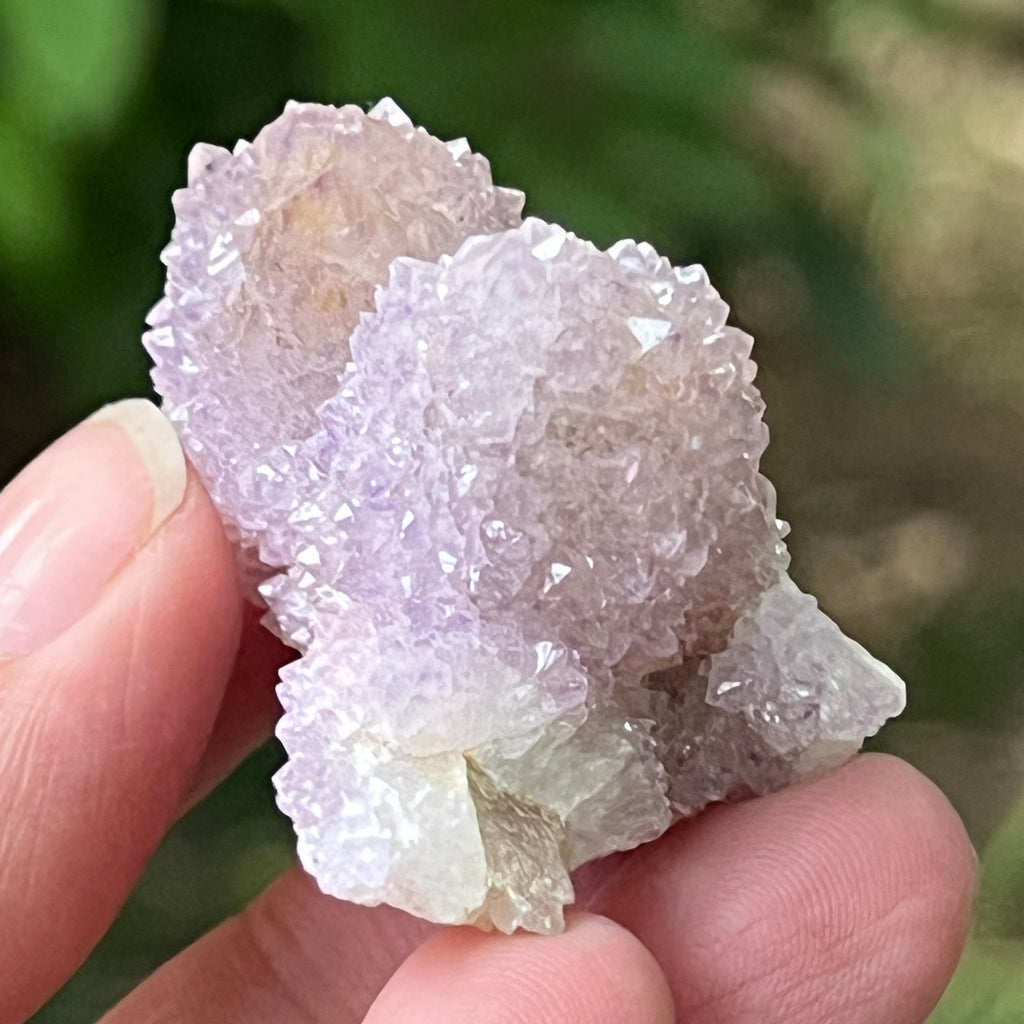 Cuart cactus / spirit ametist liliac Africa de Sud, pietre semipretioase - druzy.ro 13 