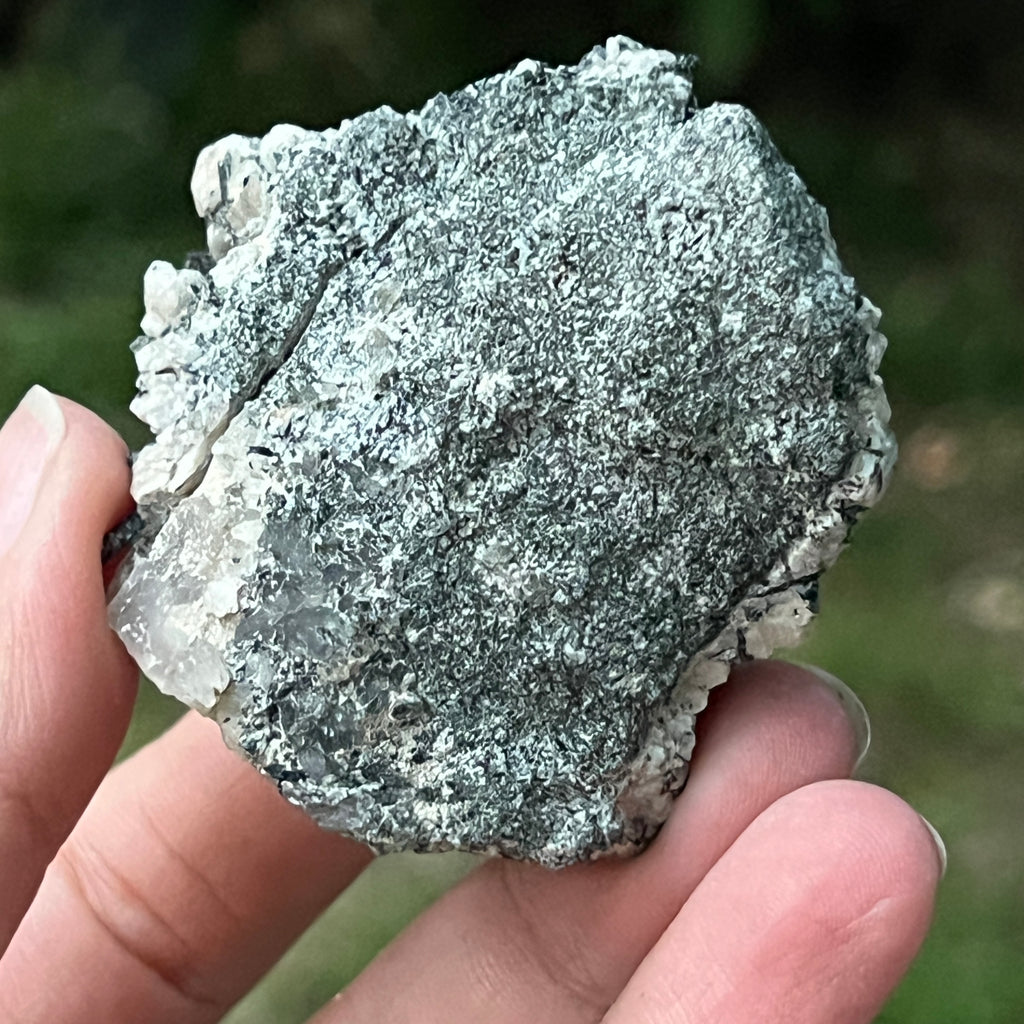 Cluster egirin cuart fumuriu/negru Zomba m18, pietre semipretioase - druzy.ro 4 