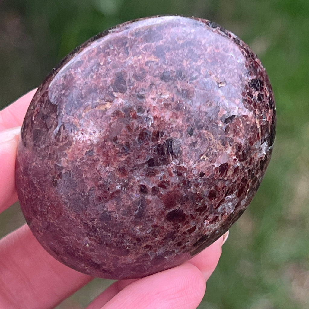 Granat palmstone model 6, pietre semipretioase - druzy.ro 2 