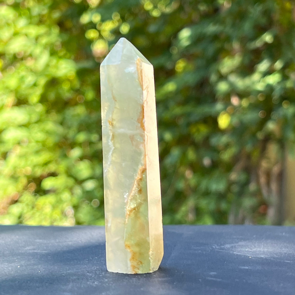 Obelisc fluorit verde model 1, druzy.ro, cristale 6