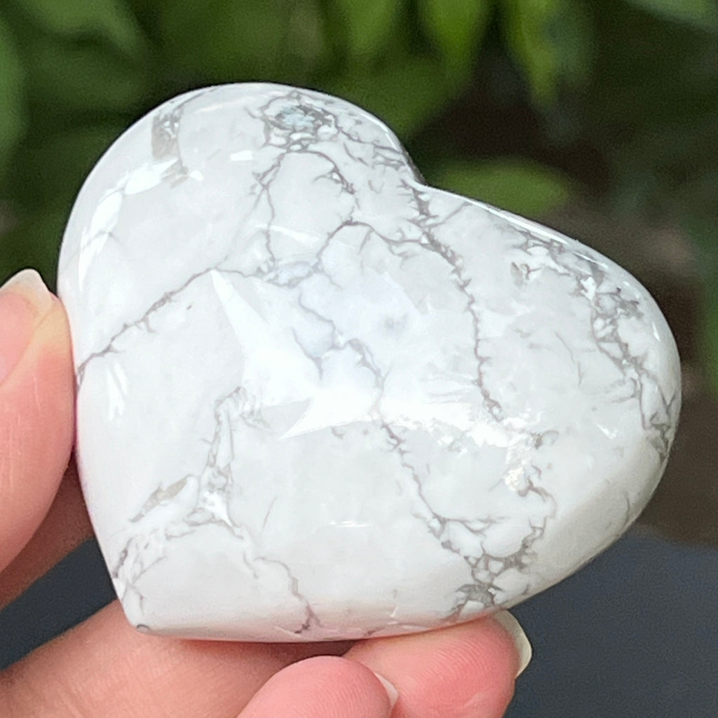Inima howlit alb model 3, pietre semipretioase - druzy.ro 3 