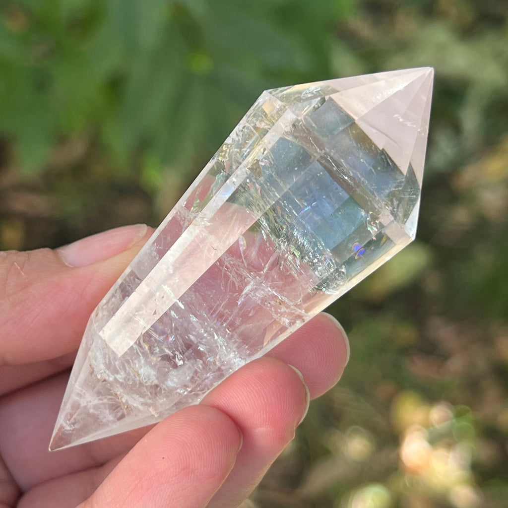 Bagheta cuart vogel, 12 fete, Brazilia model 22, pietre semipretioase - druzy.ro 3 