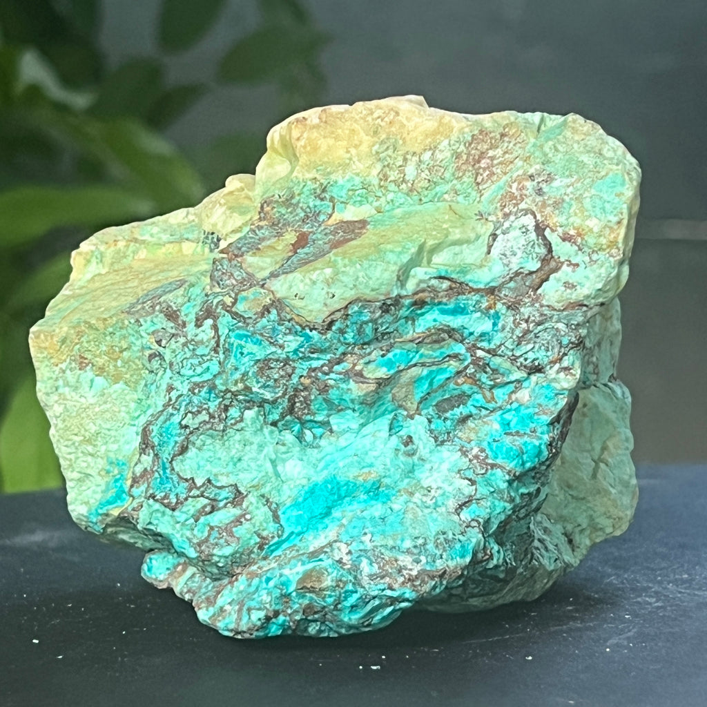 Piatra bruta Shattuckite m6, pietre semipretioase - druzy.ro 3 
