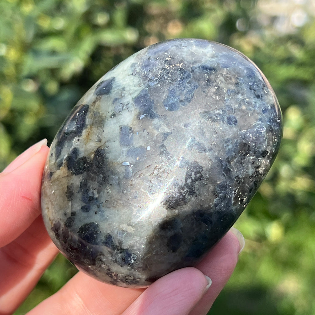 Palmstone Iolit (safir de apa) din Madagascar model 8, pietre semipretioase - druzy.ro 4 