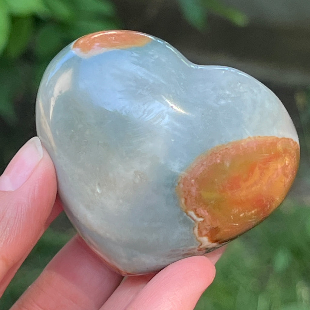 Inima jasp policrom | Model 1, pietre semipretioase - druzy.ro 2 