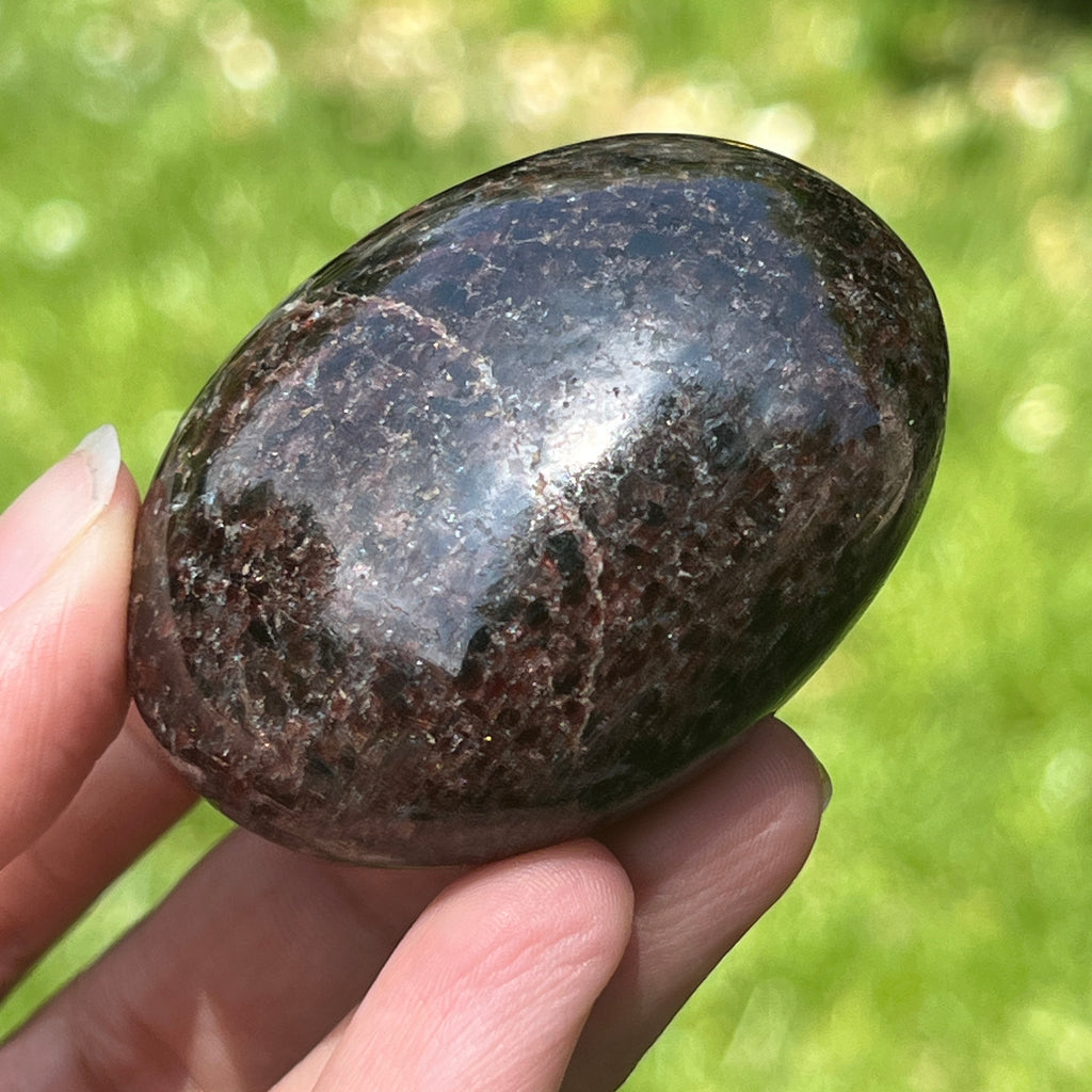 Granat palmstone model 3, pietre semipretioase - druzy.ro 1 