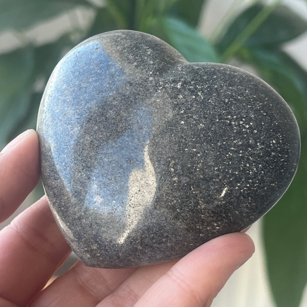 Inima lazulit din Madagascar | Model 4, pietre semipretioase - druzy.ro 3 