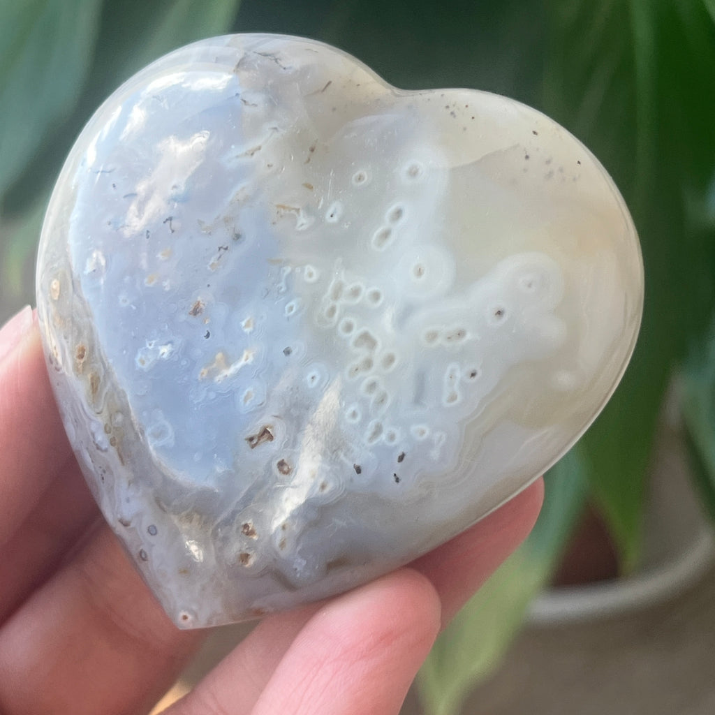 Inima agat model 7, pietre semipretioase - druzy.ro 1 