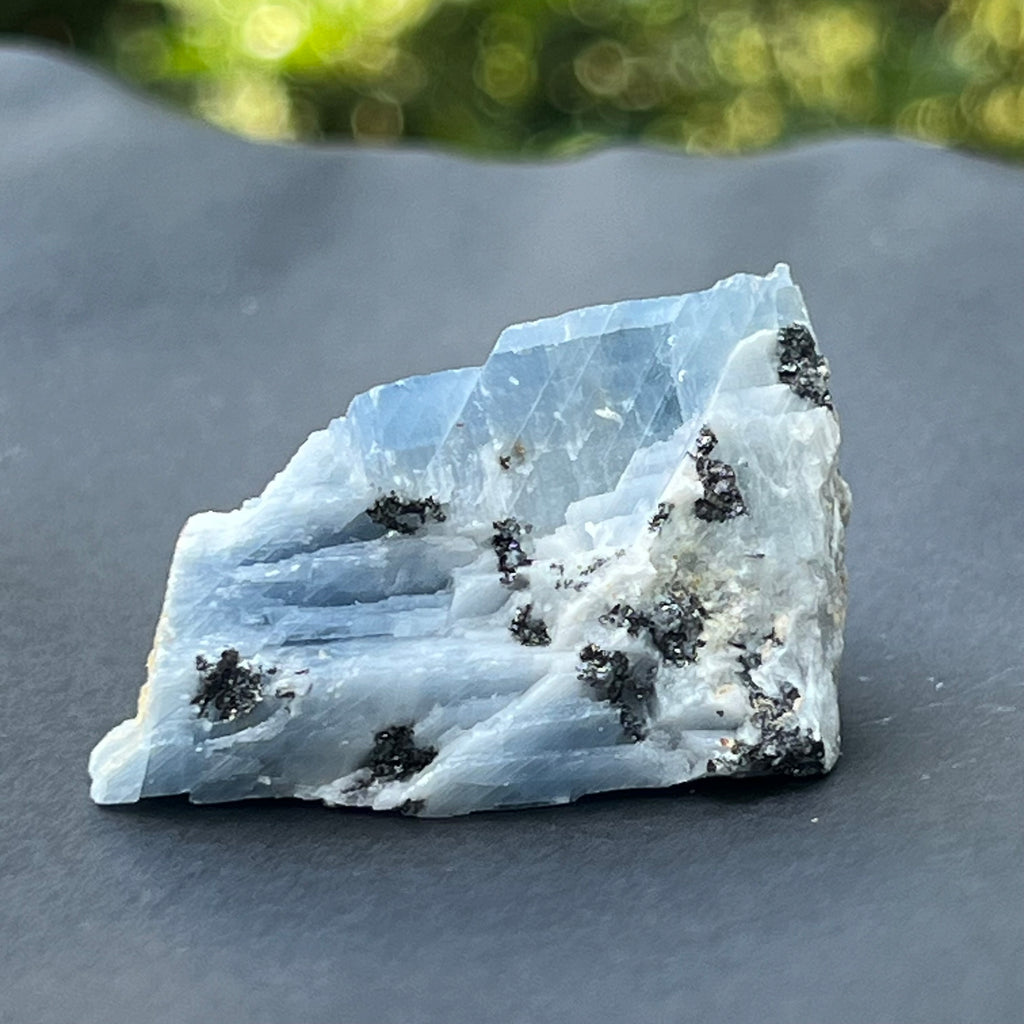 Calcit albastru piatra bruta din Namibia model 1, pietre semipretioase - druzy.ro 1