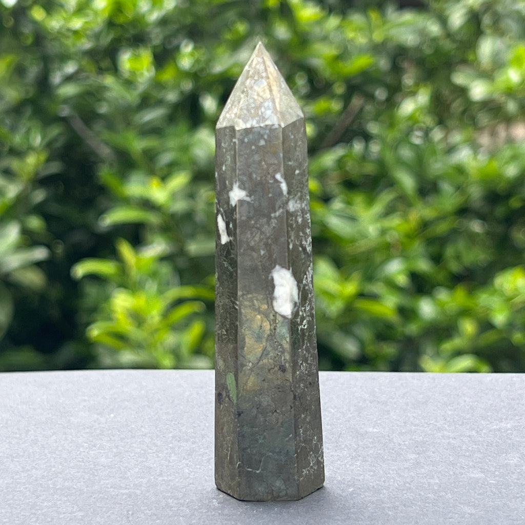 Obelisc pirita model 3, pietre semipretioase - druzy.ro 4 