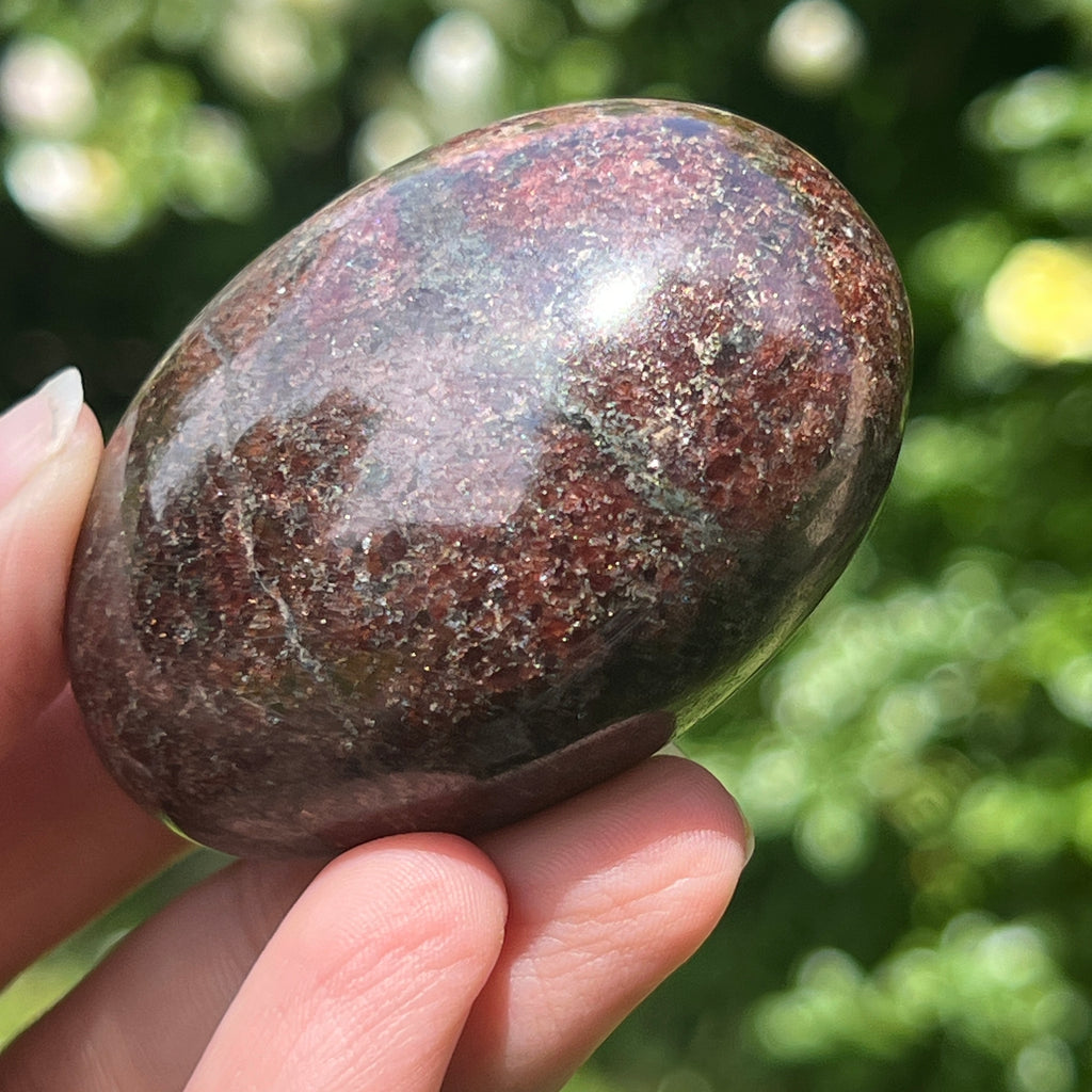 Granat palmstone model 16, pietre semipretioase - druzy.ro 4 