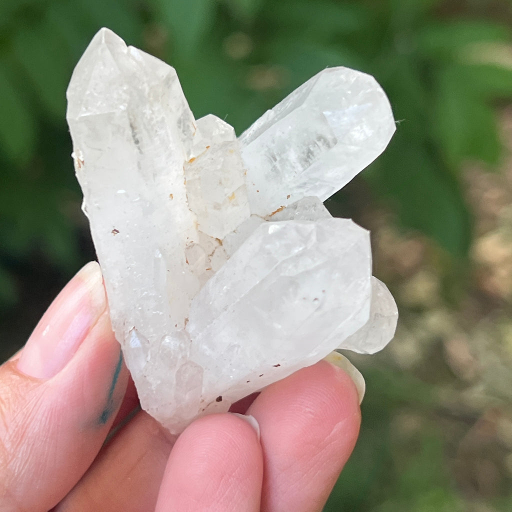 Cluster cuart incolor, floare de mina m16, pietre semipretioase - druzy.ro 2 