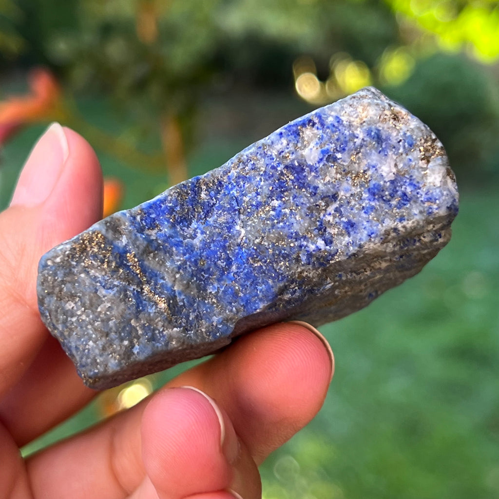 Piatra bruta Lapis Lazuli m3, druzy.ro, cristale 5