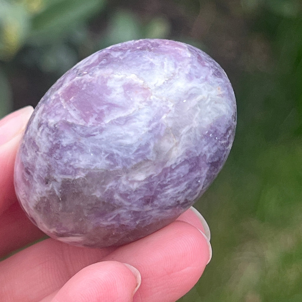 Lepidolit palmstone m1, pietre semipretioase - druzy.ro 5 