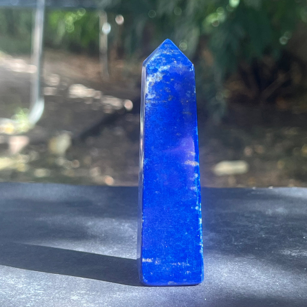 Turn/obelisc lapis lazuli m12, druzy.ro, cristale 1