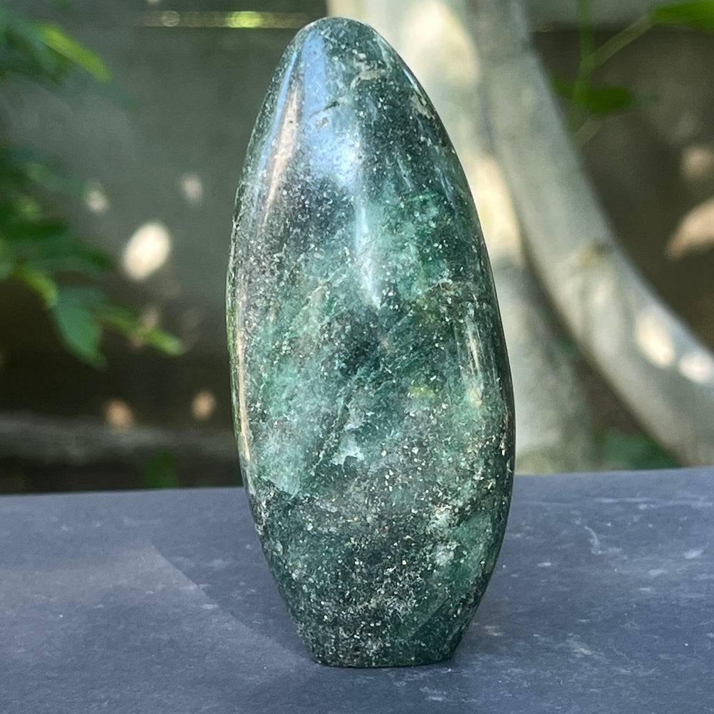 Sculptura aventurin verde | Model 7, pietre semipretioase - druzy.ro 2 