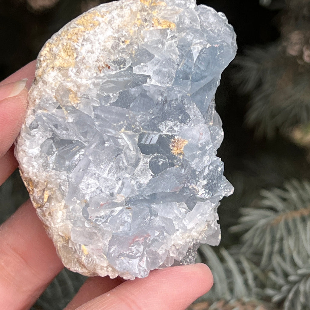 Celestit/ celestina cluster m3, pietre semipretioase - druzy.ro 3 