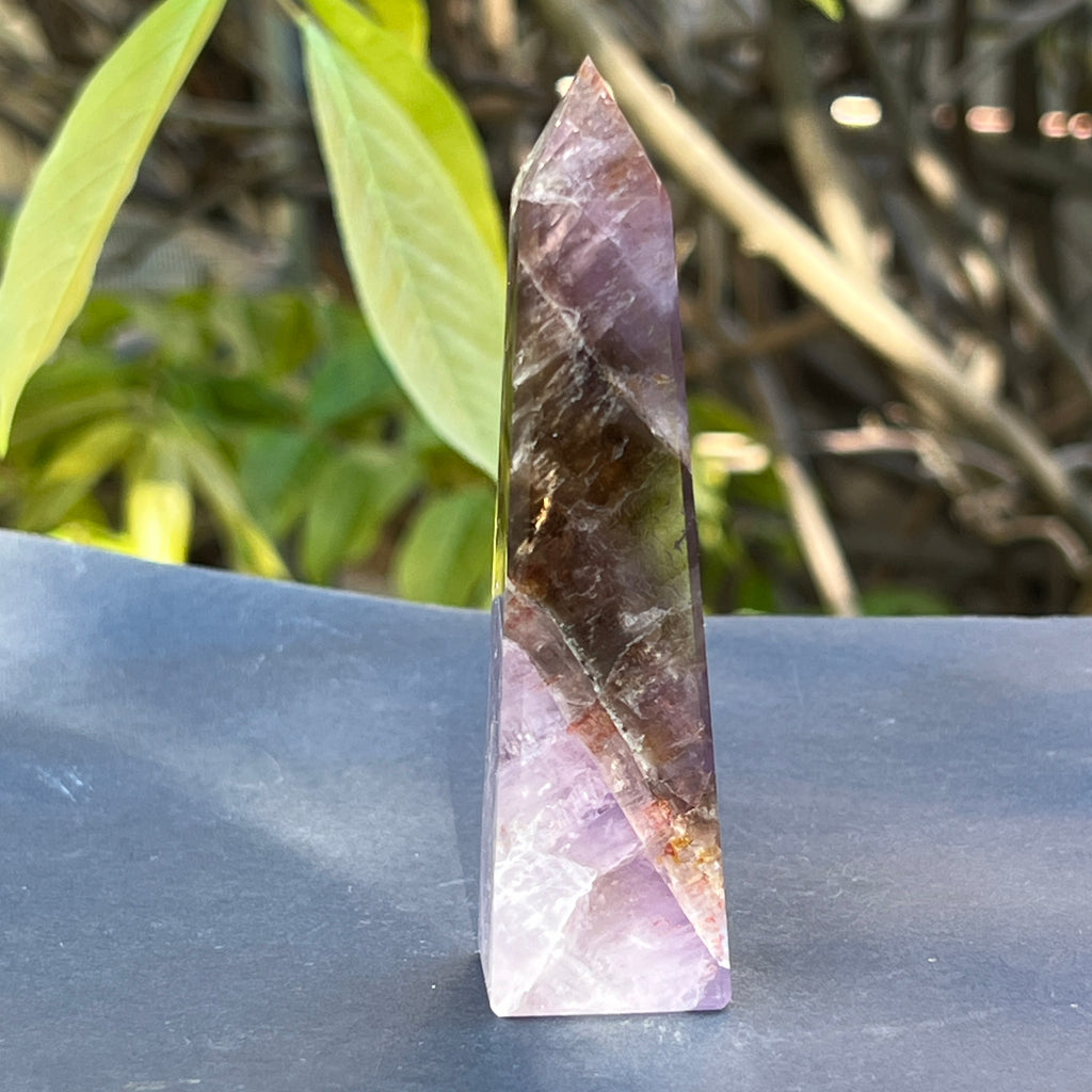 Obelisc super 7 (super seven) din Brazilia model 4, pietre semipretioase - druzy.ro 3 