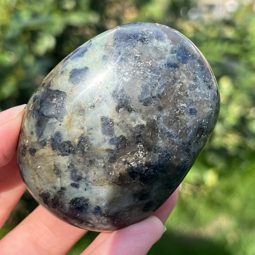 Palmstone Iolit (safir de apa) din Madagascar model 8, pietre semipretioase - druzy.ro 9 