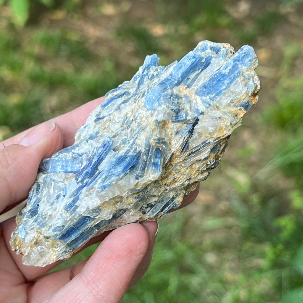 Kianit albastru (Cianit) piatra bruta din Zimbabwe model 8, pietre semipretioase - druzy.ro 2 