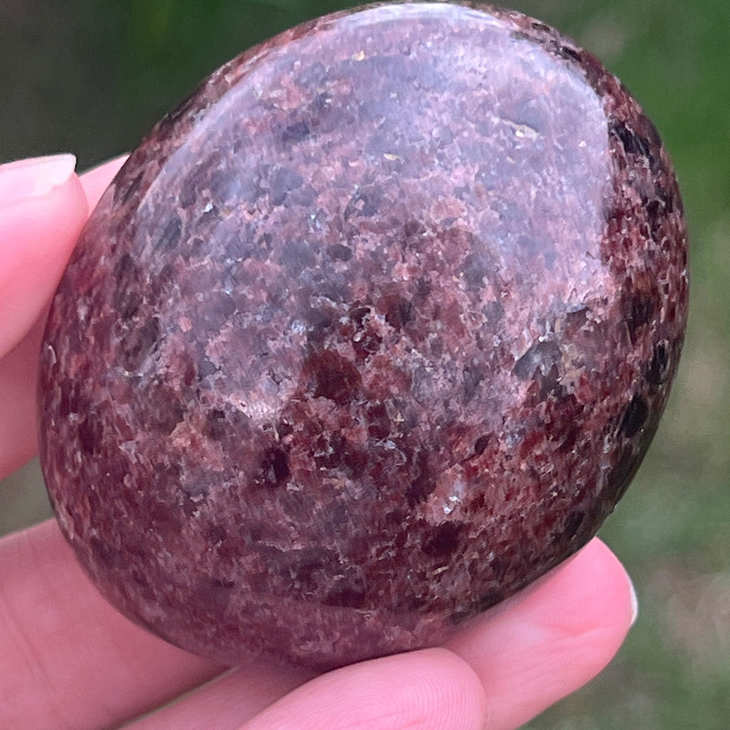Granat palmstone model 6, pietre semipretioase - druzy.ro 5 