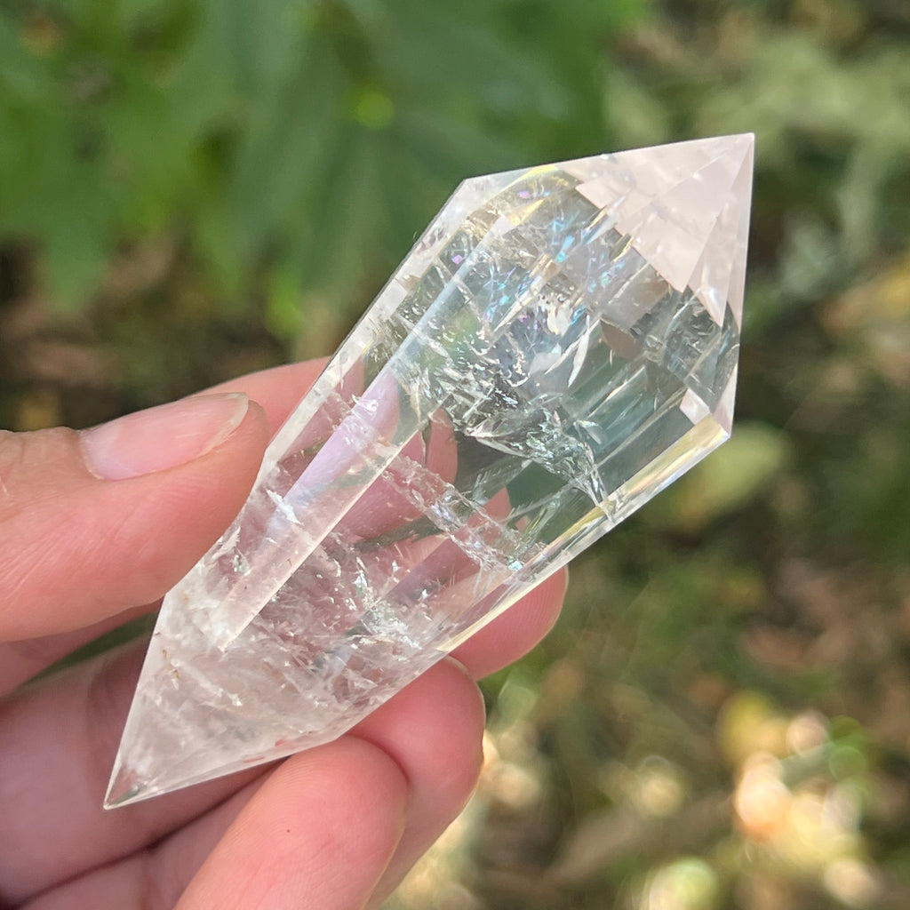 Bagheta cuart vogel, 12 fete, Brazilia model 22, pietre semipretioase - druzy.ro 6 
