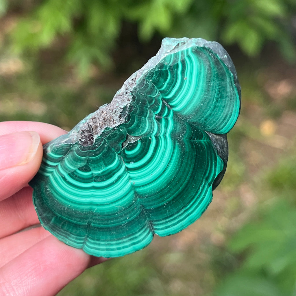Felie malachit | Model 3, pietre semipretioase - druzy.ro 1 