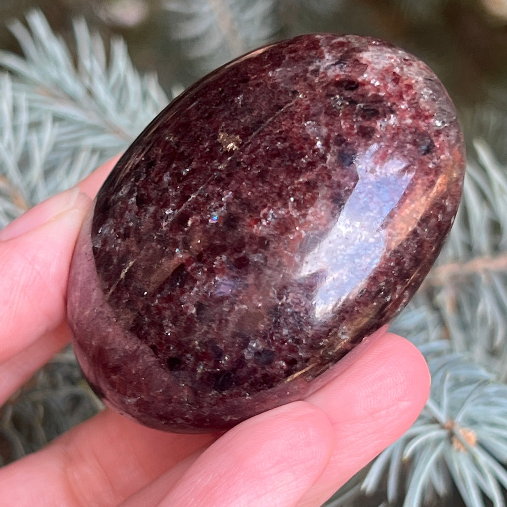 Granat palmstone model 2, pietre semipretioase - druzy.ro 4 