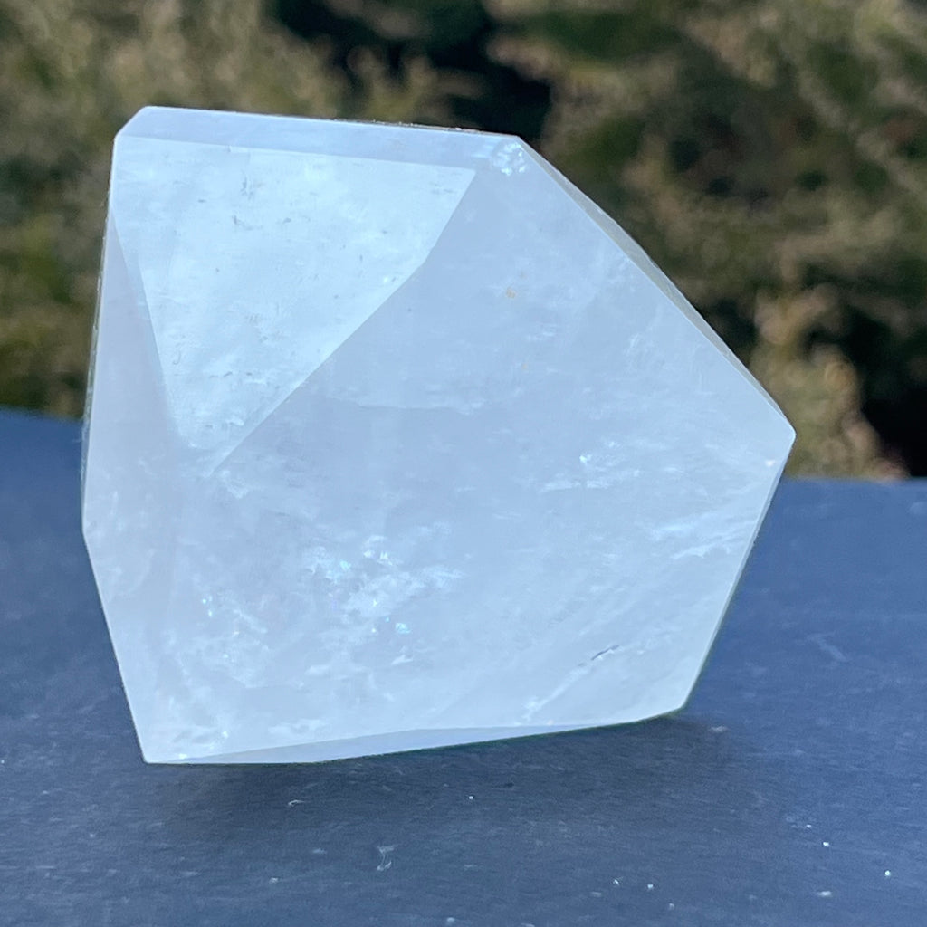 Cuart forma diamant caliate extra, cristal de stanca/cuart incolor model 3 A, druzy.ro, cristale 4