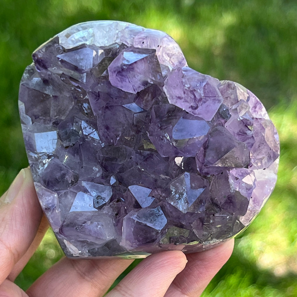 Inima ametist model 13, pietre semipretioase - druzy.ro 9 
