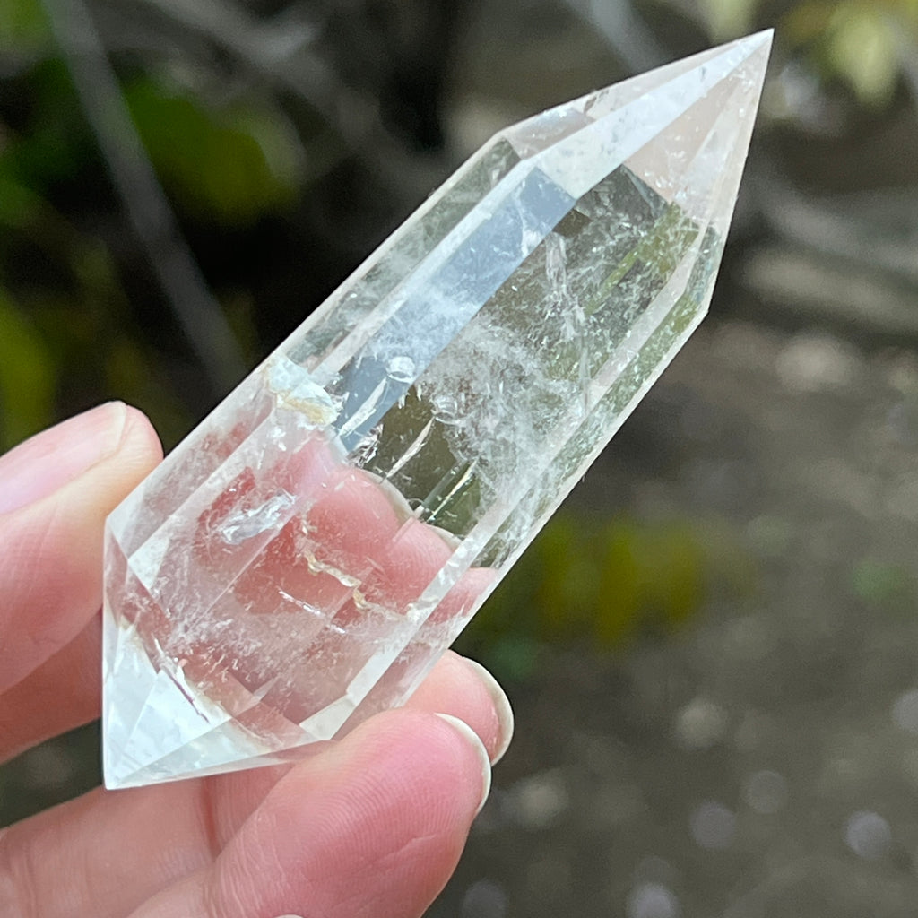 Bagheta cuart vogel, 12 fete, Brazilia model 17, pietre semipretioase - druzy.ro 3 