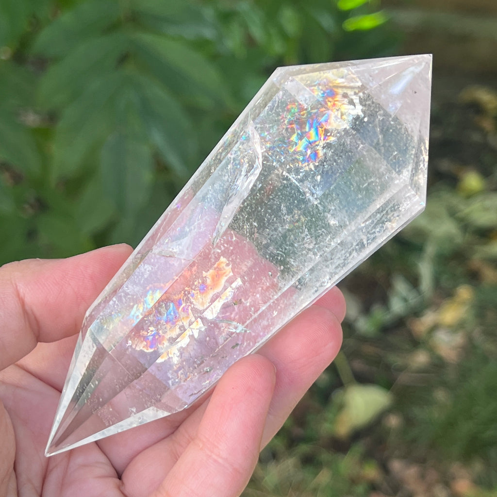 Bagheta cuart vogel, 12 fete, Brazilia model 21, pietre semipretioase - druzy.ro 4 