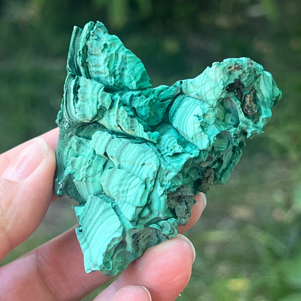 Malachit piatra bruta | Model 14, pietre semipretioase - druzy.ro 1 