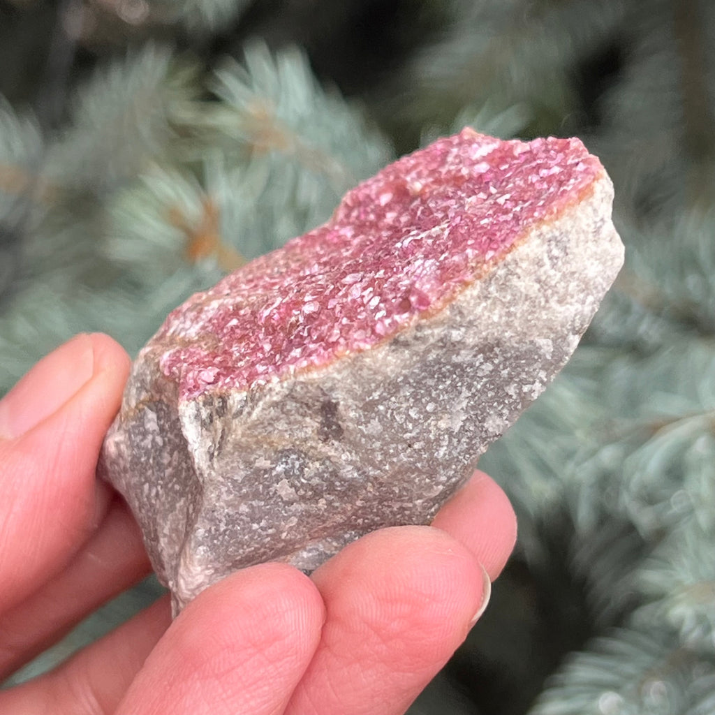 Dolomit roz Salrose piatra bruta m17, druzy.ro, cristale 9