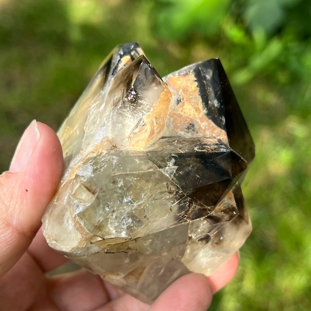 Varf brut cuart fumuriu | Model L9, pietre semipretioase - druzy.ro 4 