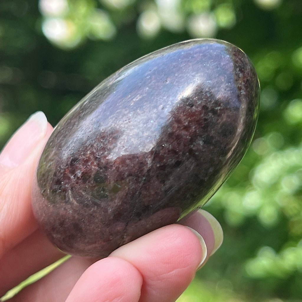 Granat palmstone model 11, pietre semipretioase - druzy.ro 4 
