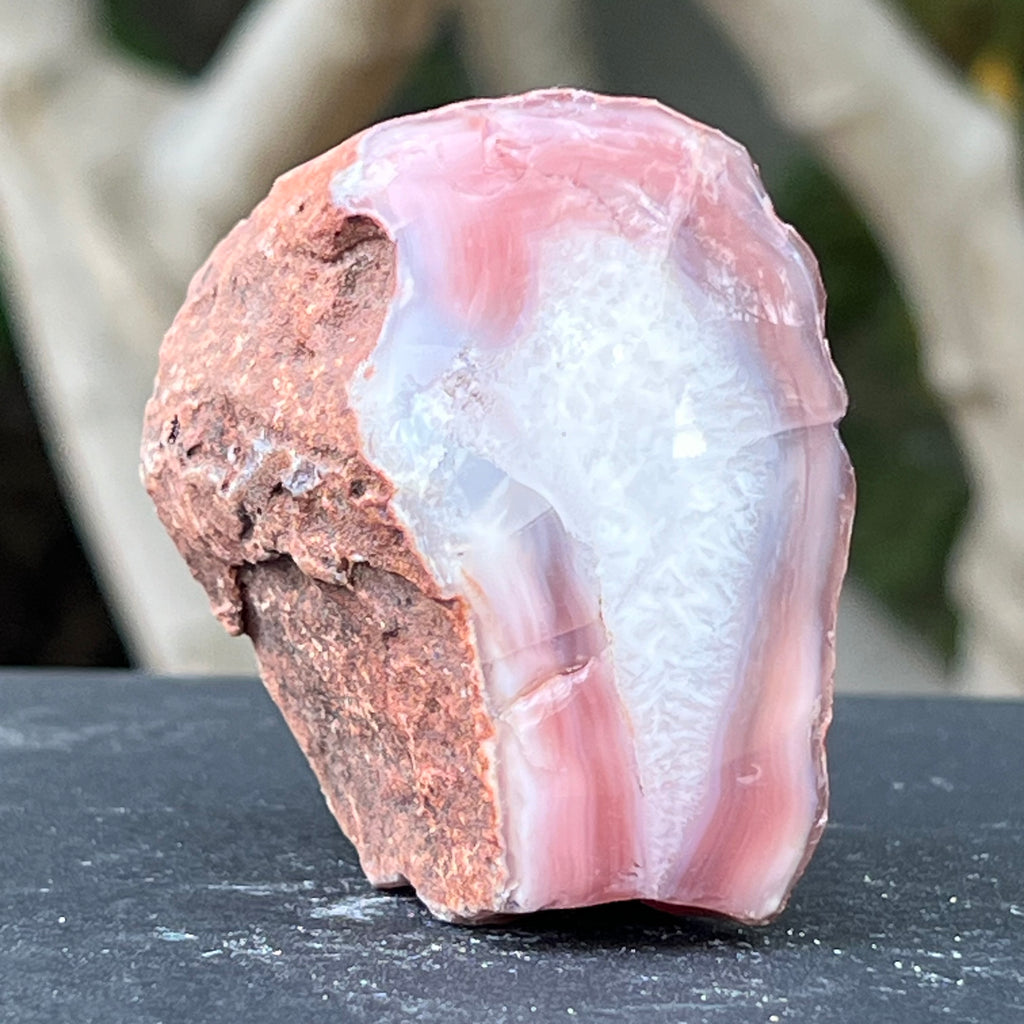 Agat de Botswana, nodul agat river model 3, druzy.ro, cristale 1