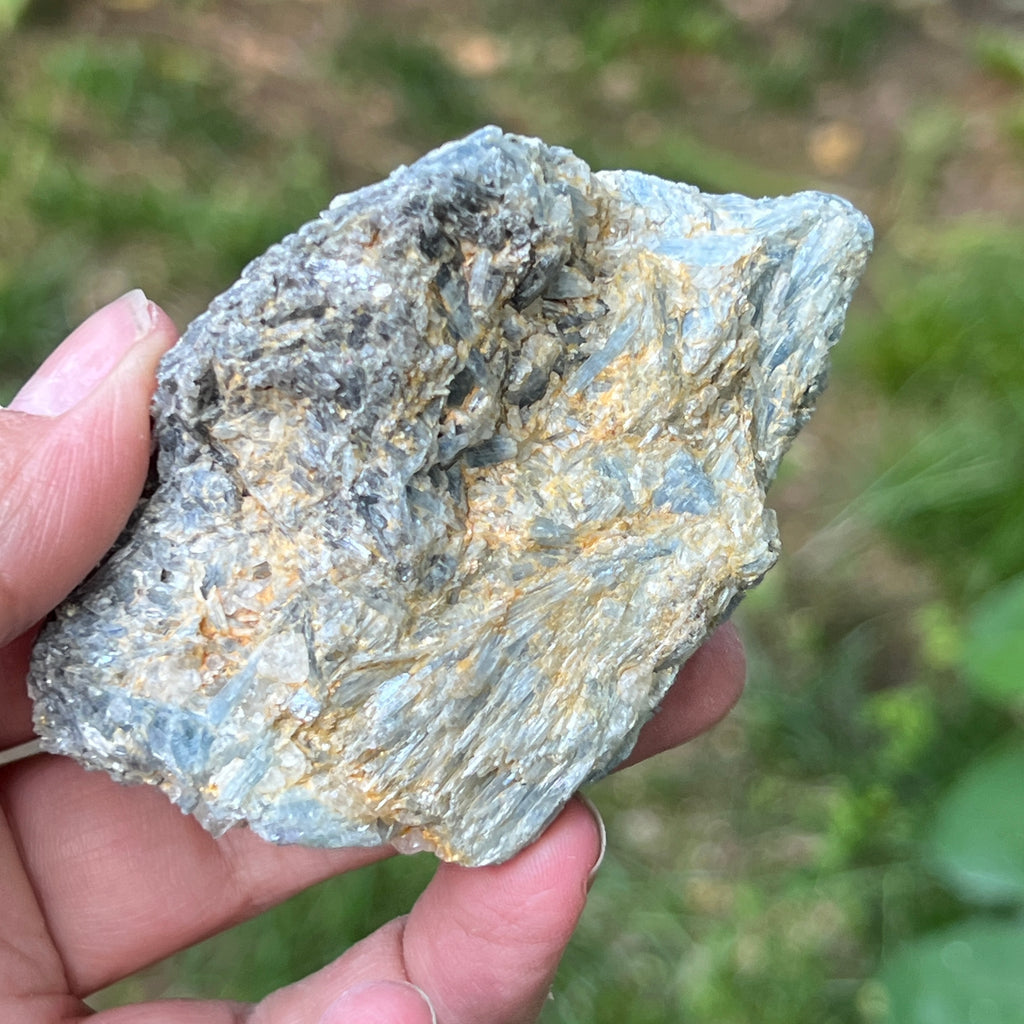 Kianit albastru (Cianit) piatra bruta din Zimbabwe model 11, pietre semipretioase - druzy.ro 3 