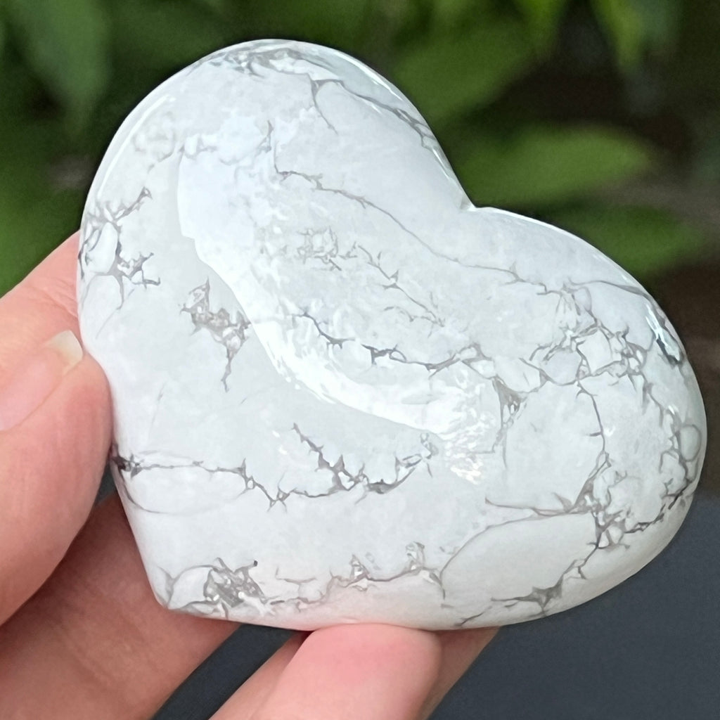 Inima howlit alb model 3, pietre semipretioase - druzy.ro 2 