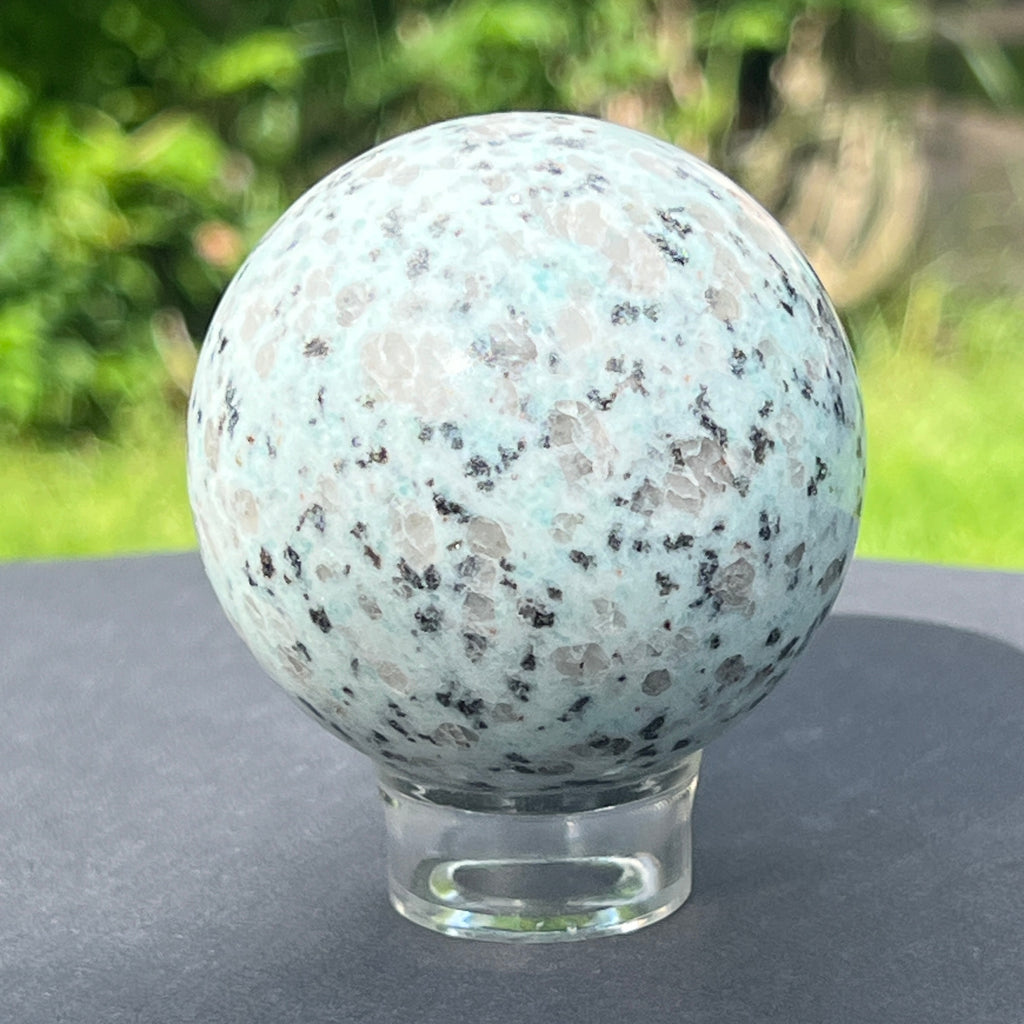 Sfera jasp kiwi model 1, pietre semipretioase - druzy.ro 3 