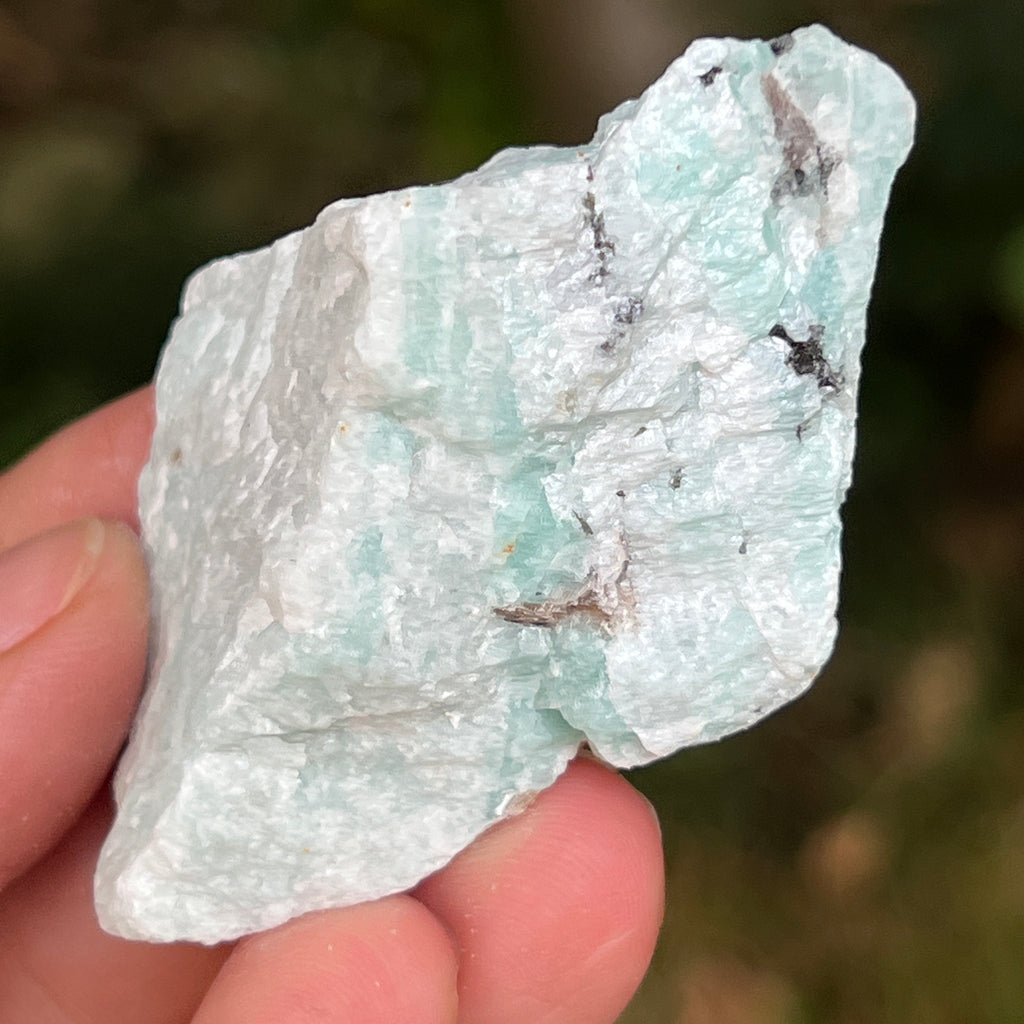 Amazonit piatra bruta din Brazilia model 6, pietre semipretioase - druzy.ro 1 